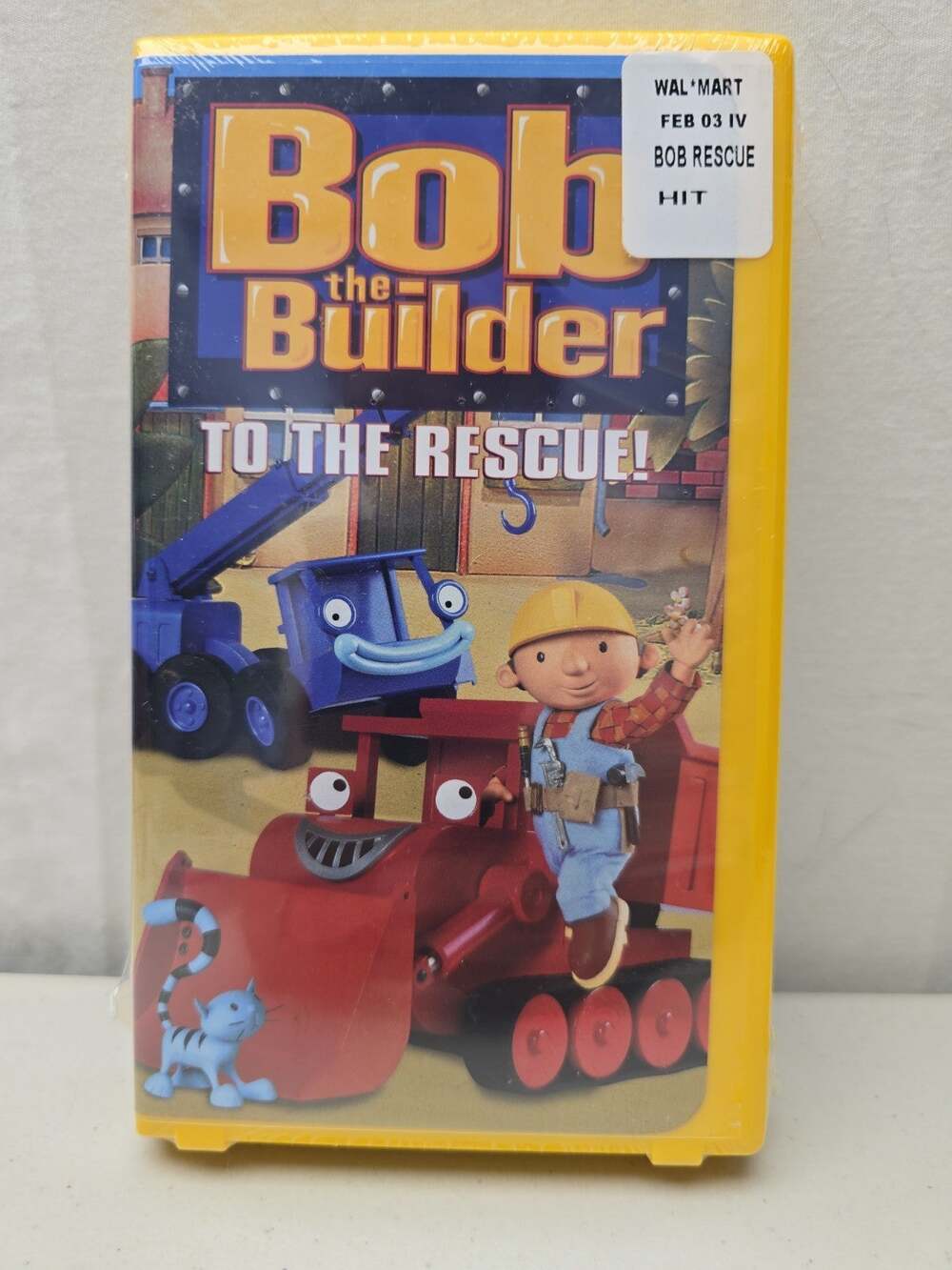 Bob the Builder To the Rescue! VHS Movie Factory Sealed Clamshell NIB